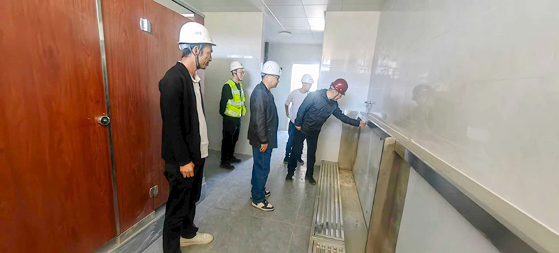 南宫·NG28(China)官方网站 第六十七高级中学项目部国庆、中秋安全生产检查简报